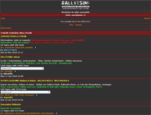 Tablet Screenshot of forum.rallyesim.fr